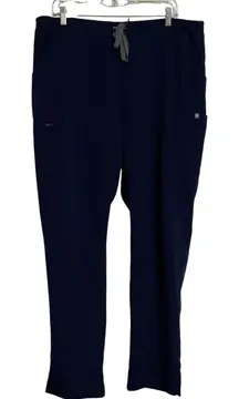 FIGS Technical Collection Navy Blue Scrub Pants Women's XL T Style TW2000T