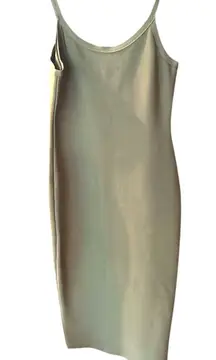 Hot‎ Miami Styles, size L, olive green bodycon dress.