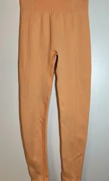 Gymshark Ultra Seamless Leggings Small Orange‎ Size small?