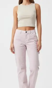 Stio Lavender Fog Rivet Twill Carpenter Pants Size 0