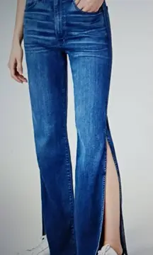 J996 GUC $349 3 × 1 Split Leg High Rise Jeans size 24