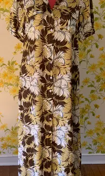 Maxi shirt dress size M