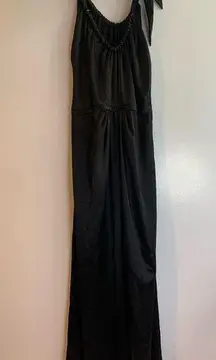 Vera Wang Maids Black Brides Maid Bridal Sleeveless Maxi Dress Size 12