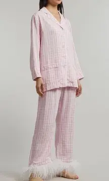 Sleeper Pink Vichy Party Pajama Set