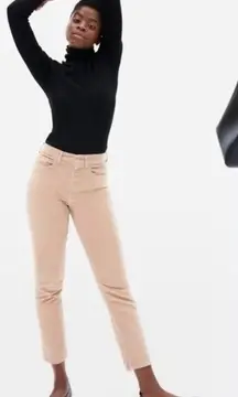 Everlane The Cheeky Straight Cream 31 Corduroy Pant Baby‎ Cord High Rise