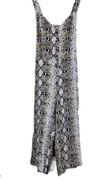 Waimea Jumpsuit Gaucho Snakeskin Size Medium