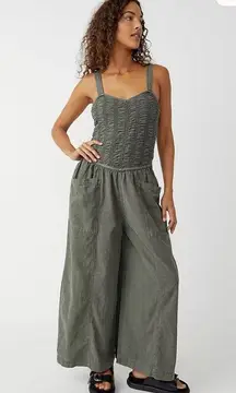 Free People Forever Always Ruched One-Piece Coverall