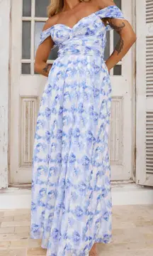 Blue Maxi Dress 