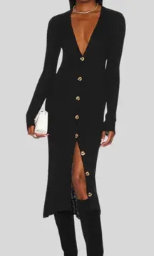 Free people Date Night Cardi Black Size Large