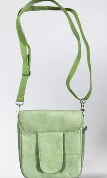 Travelon Crossbody Bag Light Green Mini Travel Purse Adjustable Strap