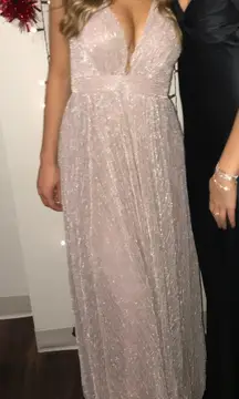 Boutique Formal Shimmery Dress