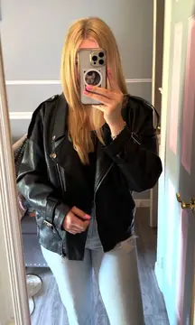 Missguided Faux Leather Jacket