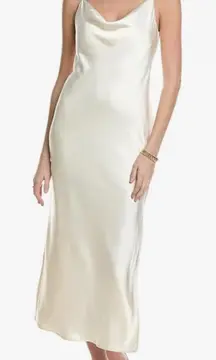 Kenneth Cole Cream Satin Chemise