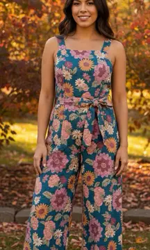 ModCloth x Princess Highway Hannah Floral Jumpsuit in Size US 6