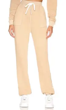 Revolve Sweatpants Tularosa The Benny Jogger Organic Cotton Sz XL NEW $158 KHAKI