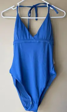Andie the Lagos One Piece in Blue Women's Size Medium