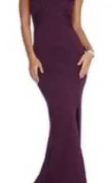 Windsor purple formal maxi dress