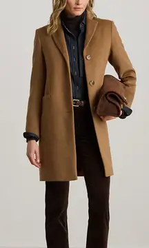 Ralph Lauren Wool Reefer Coat 6P