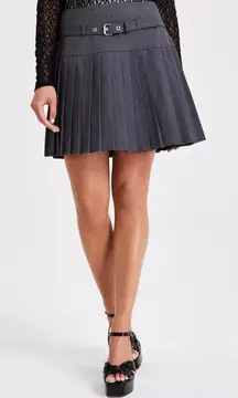 NWT Bar III Women's Pleated Mini Skirt