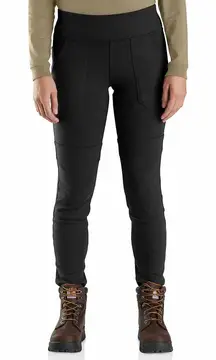 290 Carhartt Force Fitted Utility Work Legging Black Small