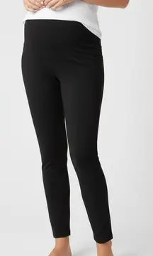 A Pea In The Pod Black Viscose Blend Maternity Jogger Pants Size Large