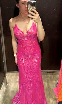 Windsor Pink Prom Dress