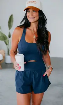 FREE PEOPLE Movement Righteous Runsie in Supernova Size Small