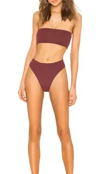 NWT  X Revolve Active High Rise Bottom in Plum