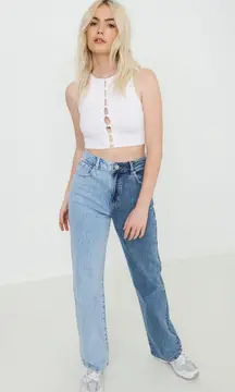 Two Toned  Jeans