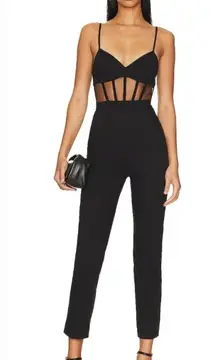 NBD Bianna Jumpsuit in Black XS