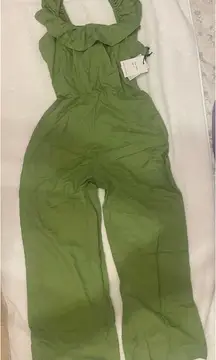 🦋NWT🦋 Green Wide Legs Jumpsuit 