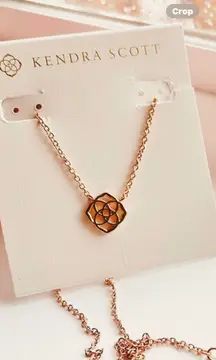 Dira 18K Rose Gold Pendant Necklace