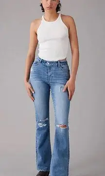 American Eagle Women’s Ripped Flare Jeans