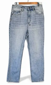 Ksubi Blue Straight Leg Jeans Womens 27 Fall Denim Casual High Rise Cotton