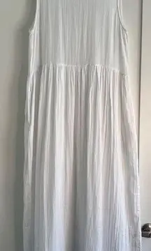 Daughters of India Nadi Dress white large