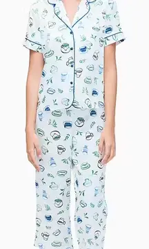 Kate Spade Charmeuse Pj Set Size XL