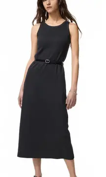 Uniqlo Ribbed Bra Dress Black NWT XS