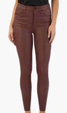 Kut from the Kloth Connie Fab Ab Ankle Skinny Brown Corduroy Pants