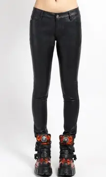 NWT Tripp NYC Vegan Leather Deville Jean