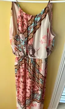 NWOT Sleeveless Floral Dress size Small