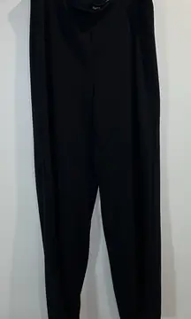 Torrid High Rise Wide Leg Pant Women’s‎ Size 2X Black Elastic Waistband