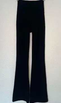 Lululemon Groove Pant Flare Super High-Rise *Nulu Black 0