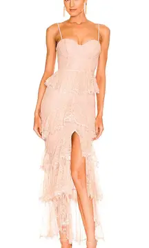 Zelda Fitz Gown In Nude