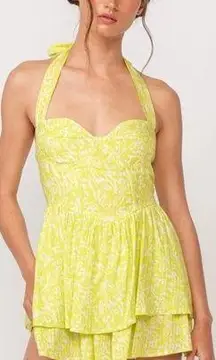 Sky to Moon Lemon And Lime Romper