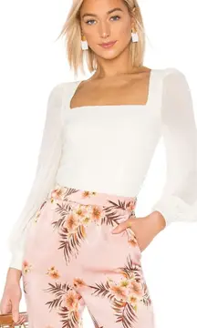 LPA Cora Top in Ivory Large