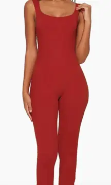 Jumpsuit In Heartthrob