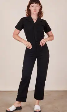 BIG BUD PRESS- Everyday Jumpsuit Basic Black Short Sleeve Grudge Punk Industrial