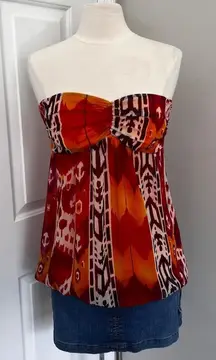 RED STUDIO Y TRIBAL‎ STRAPLESS TOP