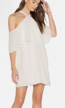 NWT Revolve krisa Off the Shoulder Halter Dress size Small‎