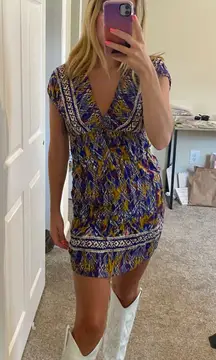 Retro Print Mini Sundress